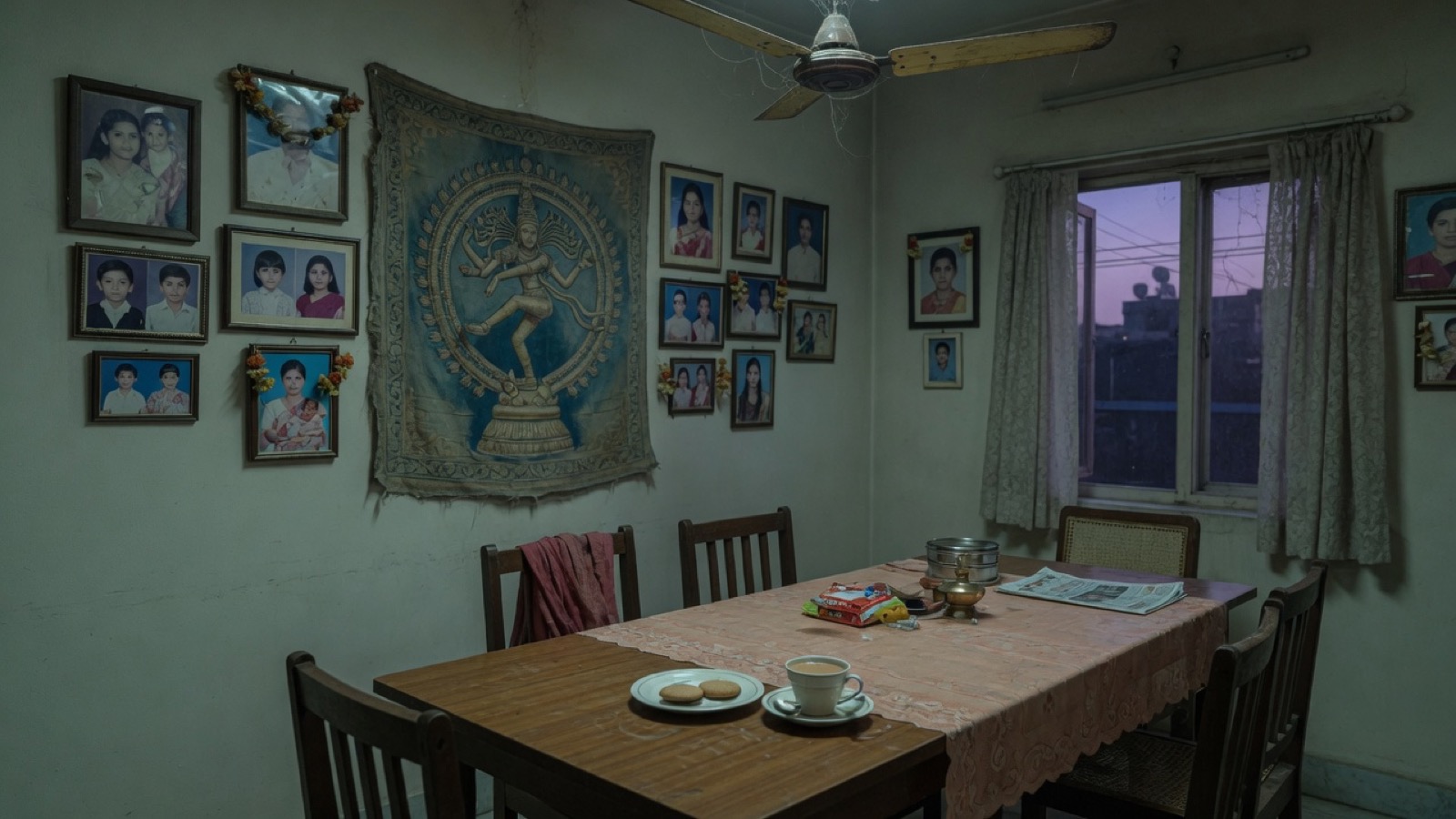 The empty chair — Radha's gravity seat