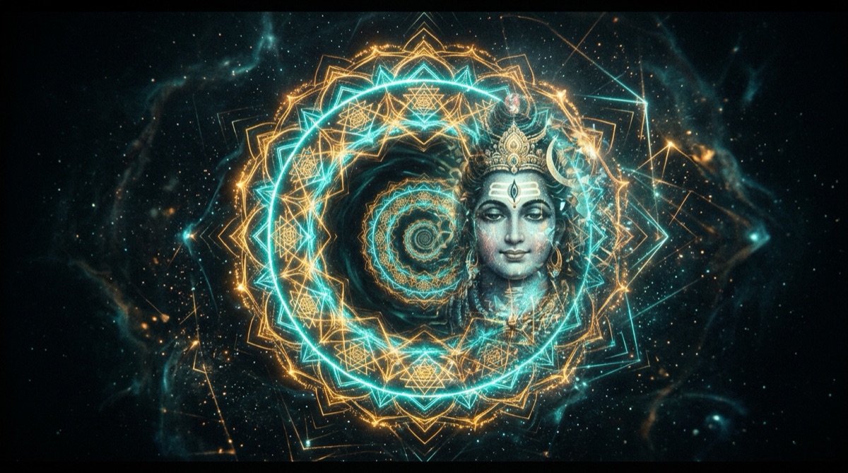 The dissolution — neon DMT spirals